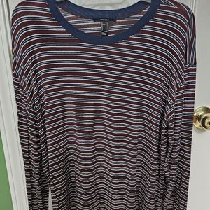 Forever 21 long sleeve striped shirt